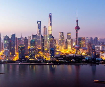 Shanghai in China: Eines der Asien-Ziele von Lufthansa.