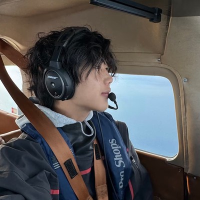 Ethan Guo im Cockpit: Seine Reise ist vorerst gestoppt.