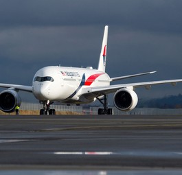 Airbus A350 von Malaysia Airlines: Die Fluglinie sucht einen Partner.