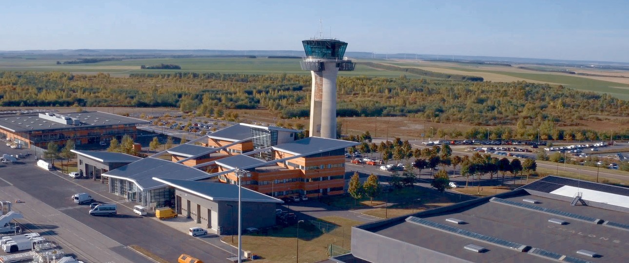 Paris-Vatry Airport: Viel freier Platz.