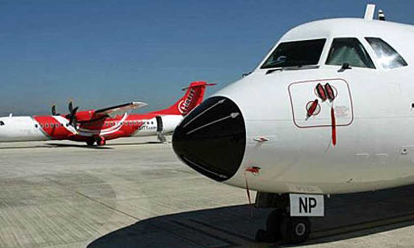 ATR 72 von Helitt: Die Maschinen stehen nun am Boden.