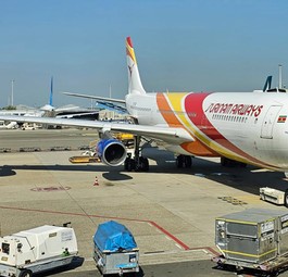 Airbus A340-300 von Surinam Airways.