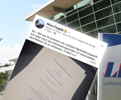 Luftfahrt.Bundesamt: Heftige Kritik.