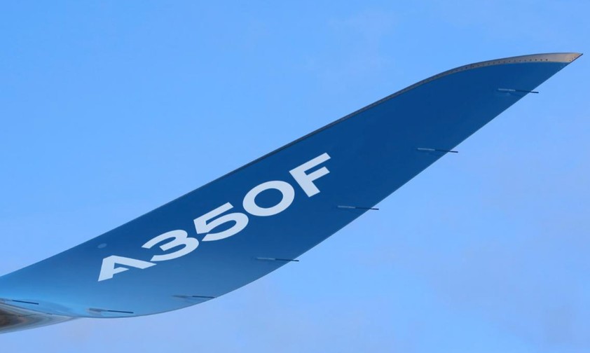 Winglet eines A350 F: Wie sieht der erste Testflieger aus?