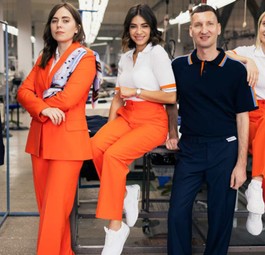 Die Outfits der Skyup-Kabinenbesatzung: Nun wurden auch die Outfits der Männer aktualisert.