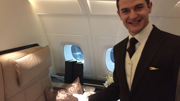 Und im Preis inbegriffen ist der Service des ganz privaten Butlers.