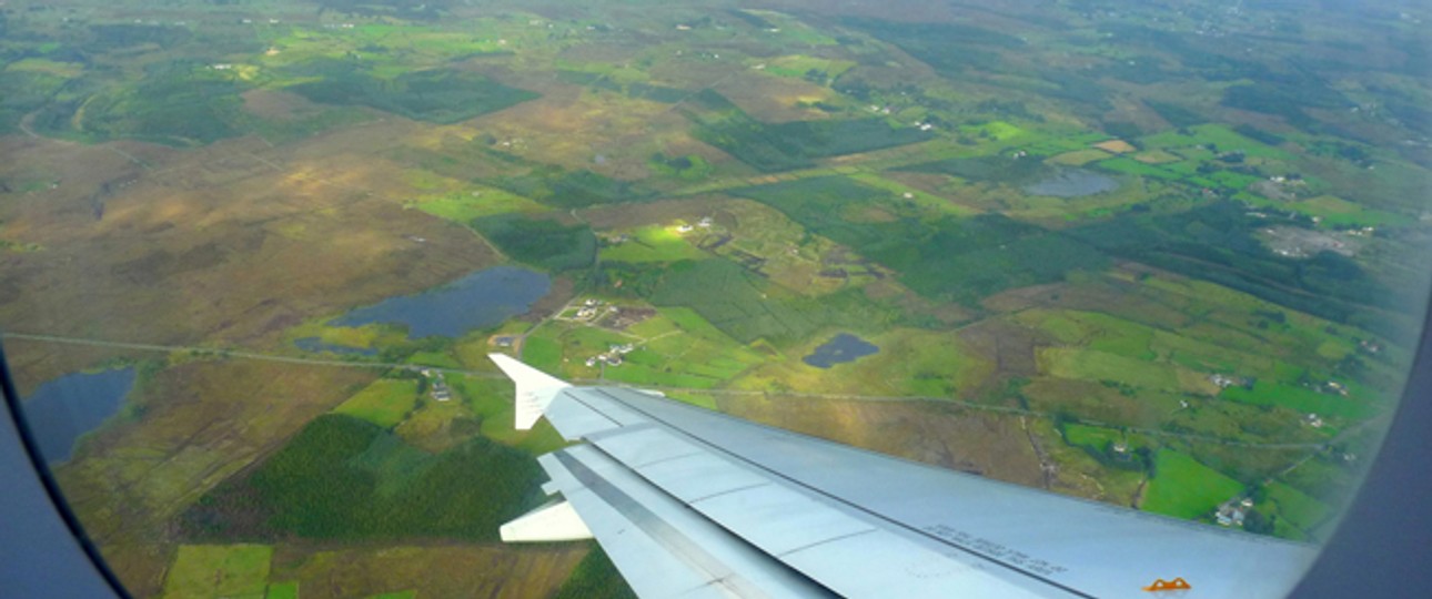 Blick über das County Mayo: Irland ist ...