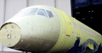 Einer der ersten beiden Superjet-New-Rümpfe: Soll Ermüdungstest durchlaufen.