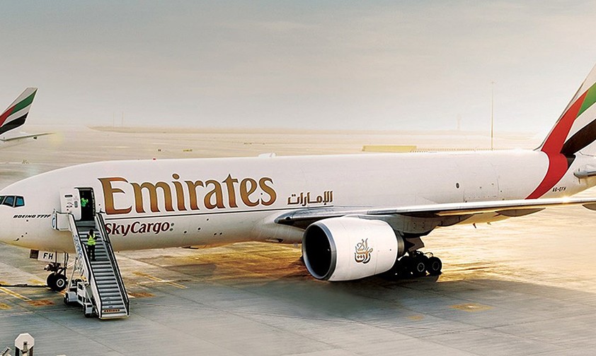 Boeing 777 F von Emirates Sky Cargo: Ein Exemplar, das früher für die Golfairline unterwegs war, fliegt künftig für Lufthansa Cargo.