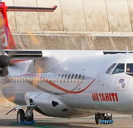 Flieger von Air Tahiti: Ungewissheit über geplanten Konkurrenten.