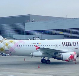 Airbus A319 von Volotea: Deal mit Iberia.