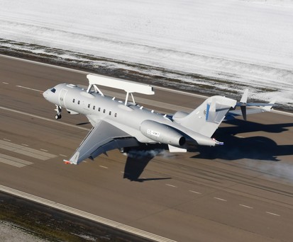 Saab GlobalEye: «Die bisherige Unentschlossenheit der USA hinsichtlich der Beschaffung der Boeing E-7 Wedgetail machte eine Auswahl dieses Flugzeugs von Anfang an eher unwahrscheinlich» sagt Christoph Bergs.