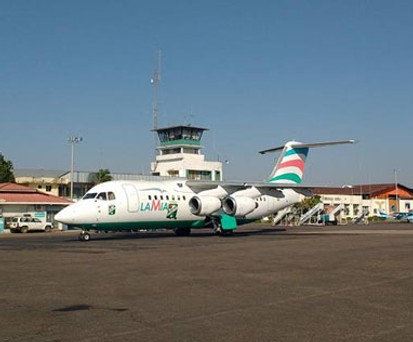 Avro Rj85 von Lamia: Viele riskante Flüge.