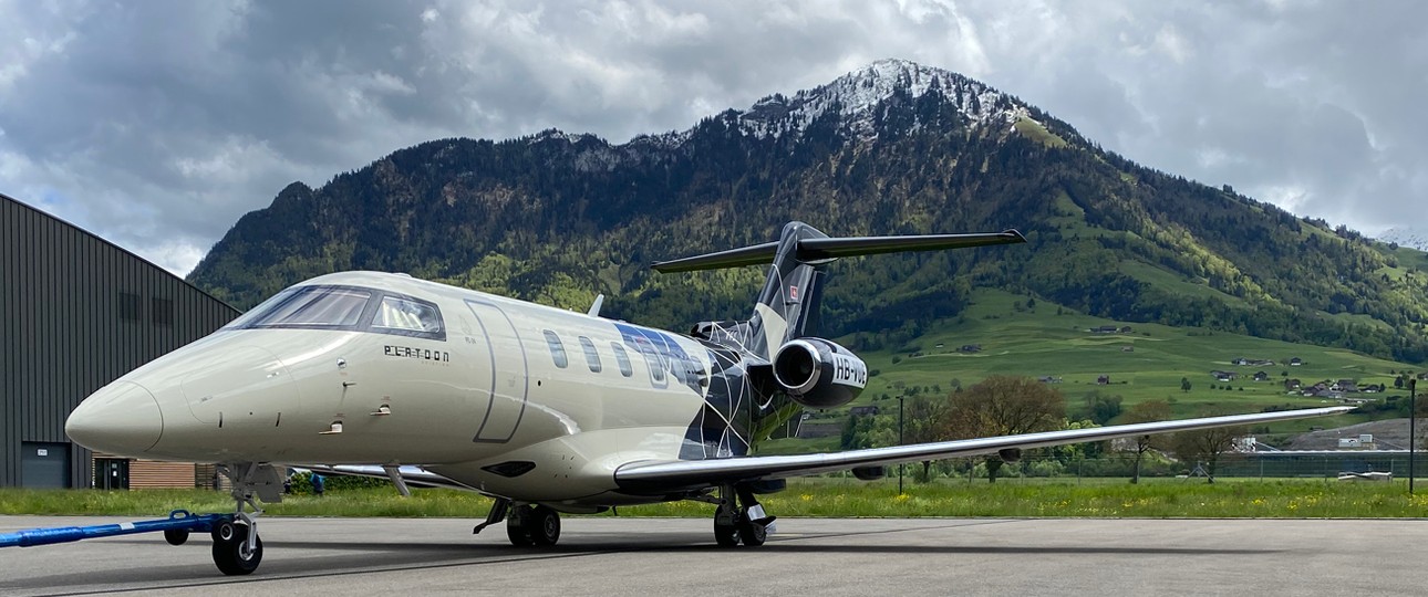 Der zweite Pilatus PC-24 von Platoon Aviation.