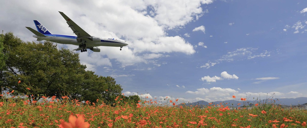 Boeing 777 von ANA: Japanische Airline untersucht Recycling-Kerosin aus Abgasen.