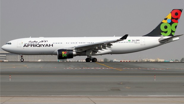 Airbus A330 von Afriqiyah: Vorbereitung für den Neustart.