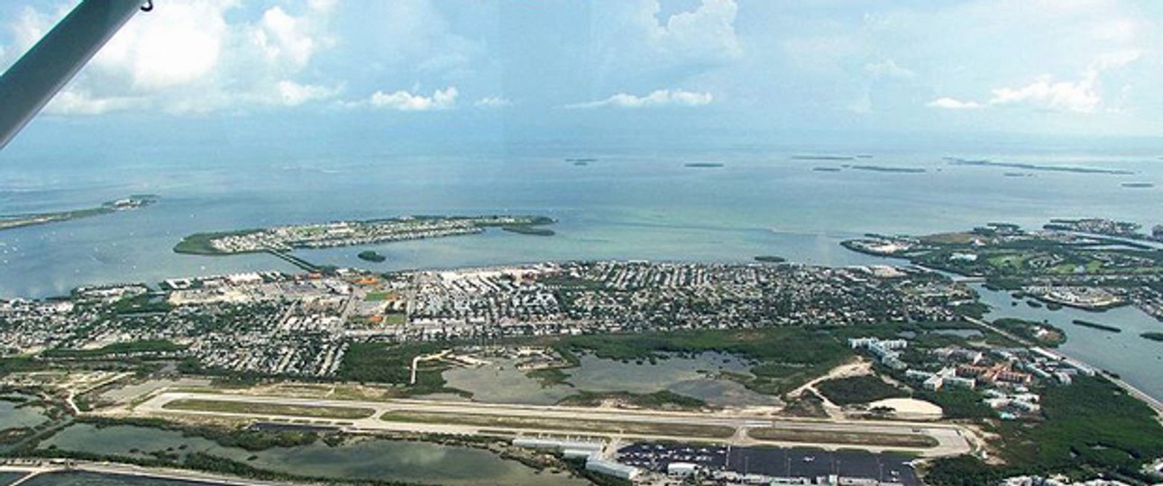 Der Flughafen von Key West: Weniger Restriktionen.