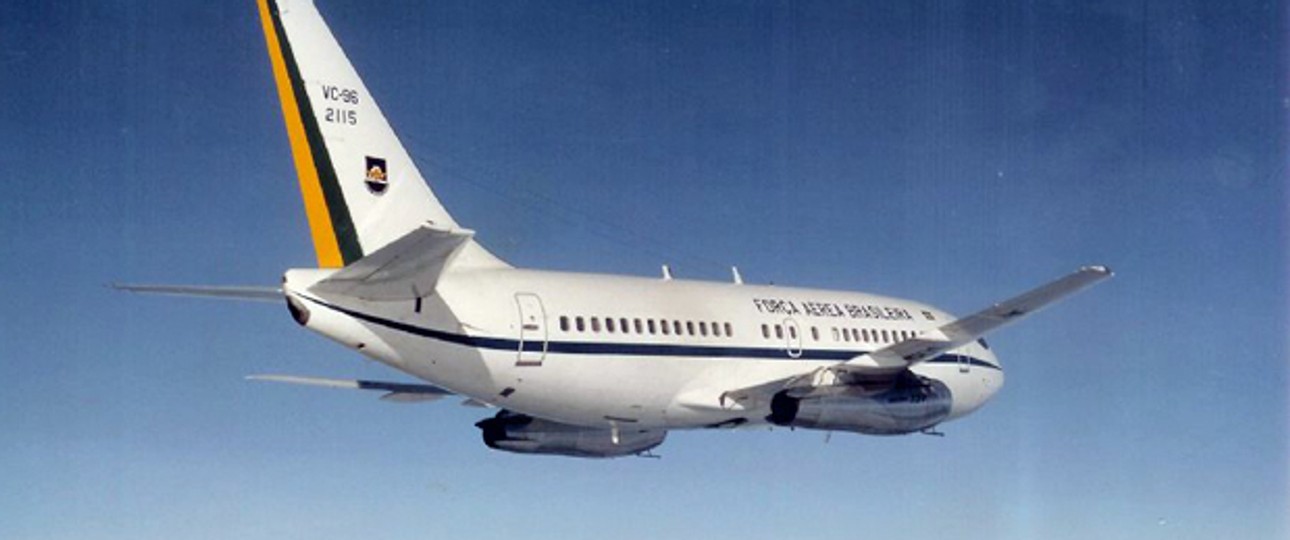 Die Boeing B737-200 der brasilianischen Luftwaffe: Geht jetzt ins Museum.