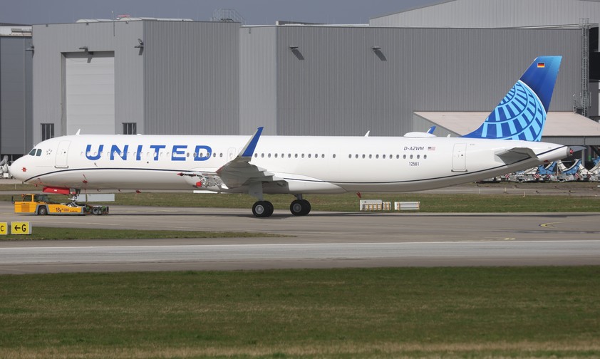 airbus a321 xlr united airlines