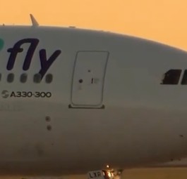 Airbus A330 von World2Fly: Steckte fest