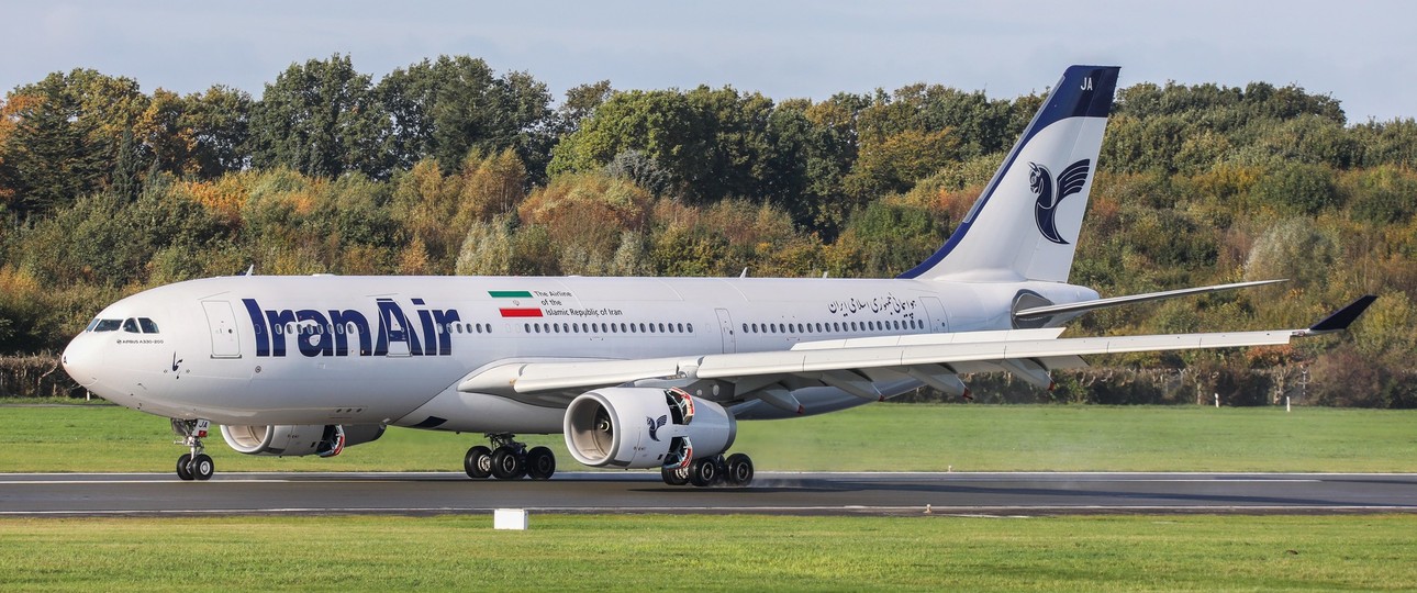 Airbus A330 von Iran Air: die Fluglinie hat nur noch sechs einsatzfähige Flugzeuge.