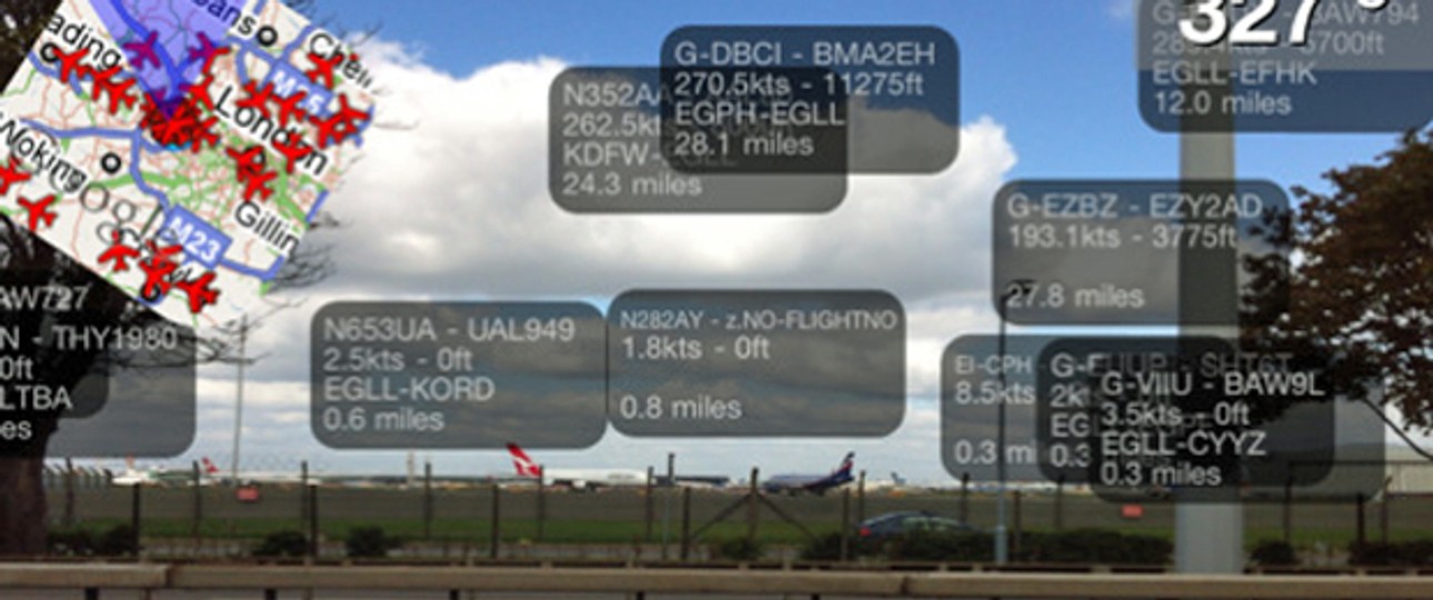 Damit beeindrucken Sie jeden, werden aber auch als Nerd abgestempelt: Plane Finder AR verwendet die Kamera und das GPS und verbindet die Daten mit denen aus einer Flugdatenbank. So bestimmen Sie jeden Jet am Himmel plus Airline und Ziel. Kostenpflichtig.
