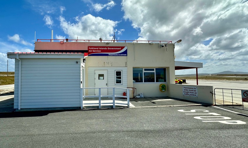 Der Flughafen von Stanley ist die Basis des Falkland Islands Government Air Service.