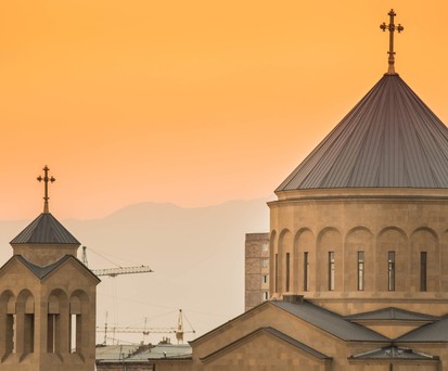 Kirche in der armenische Hauptstadt Jerewan: Eine neue Airline für das Land.