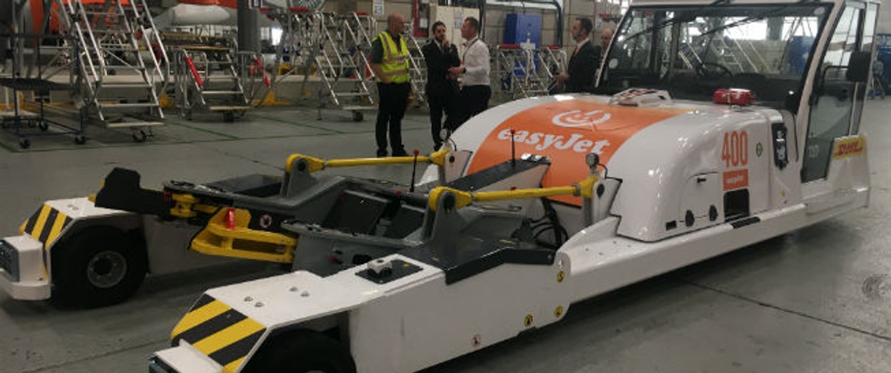Elektro-Pushback-Fahrzeug: 30 hat EasyJet bestellt.