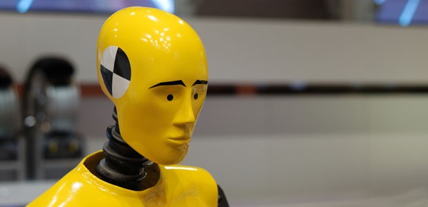 Crash-Test-Dummy: Normalgewicht reicht nicht.
