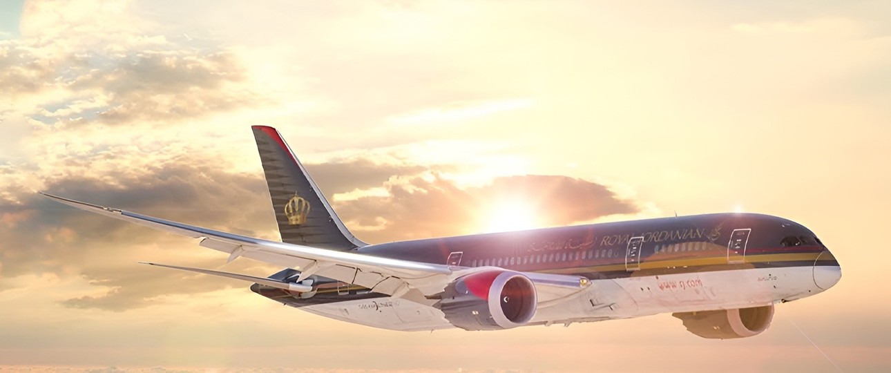 Boeing 787 von Royal Jordanian: Ein Pilot wurde politisch.