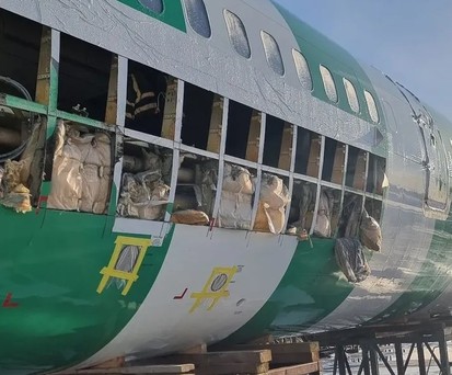 condor boeing 757 st athans zerlegung