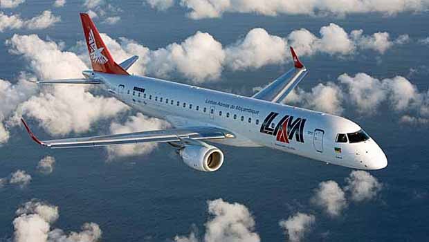 Neue Embraer von LAM: mit neuer Flotte zu neuer Stärke.