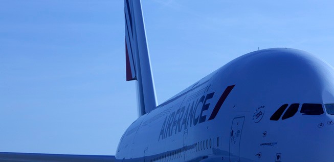 Airbus A380: Air France fliegt damit nach Westafrika.