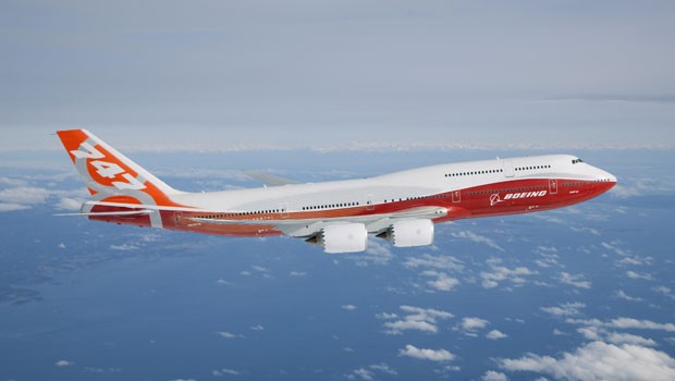 Die Neuversion des Boeing-Jumbos ist die B747-8.