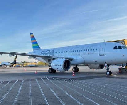 Airbus A319 von Braathens: Die Fluglinie muss aufgeben.