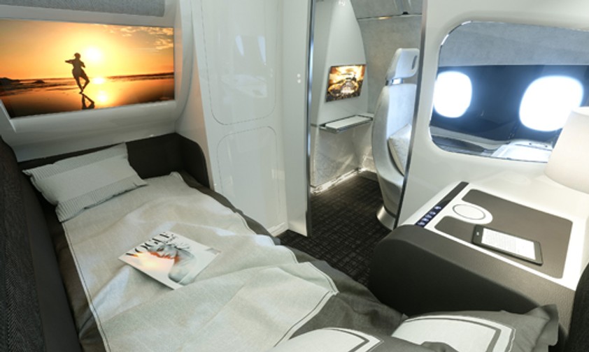 Airbus' «Day &amp; Night»: Einer ruht, einer arbeitet.