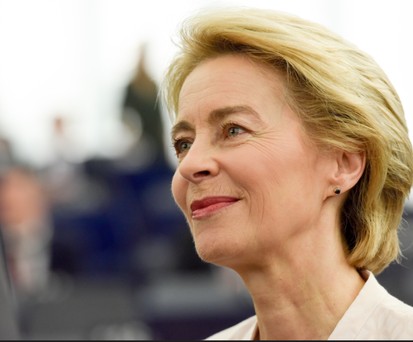 Ursula Von der Leyen: Sie stellte den Green Deal vor.
