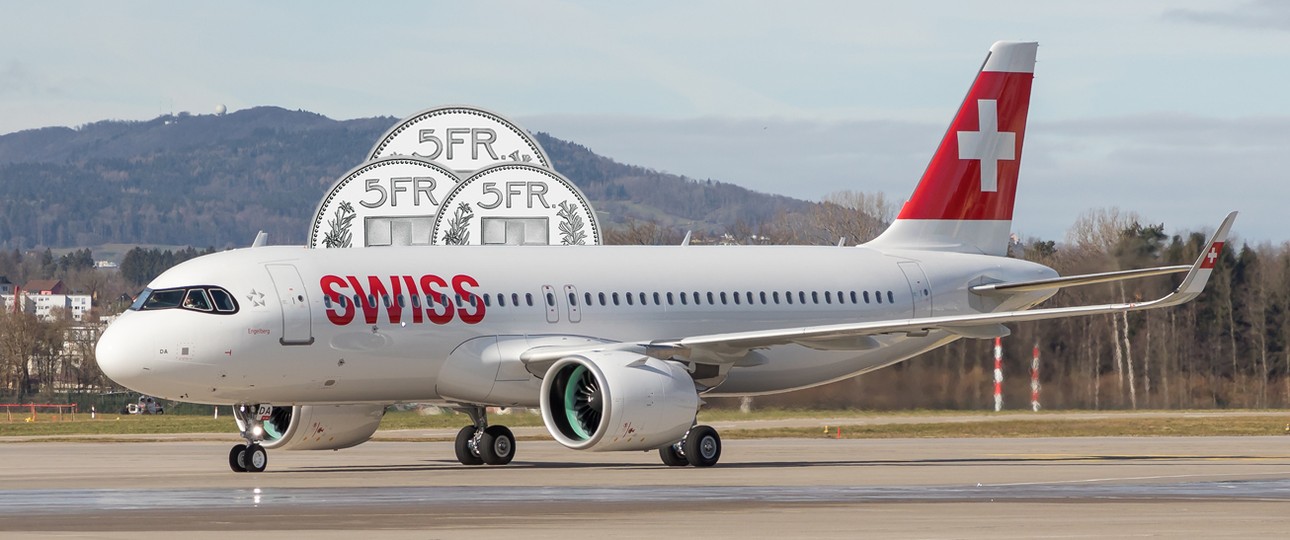 Airbus A320 Neo von Swiss: Die Fluggesellschaft bekommt Hilfe vom Staat.