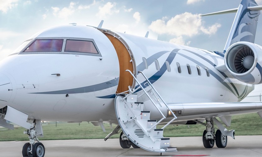 Flieger aus der Flotte von Delta Private Jets: Wird künftig für Wheels Up abheben.