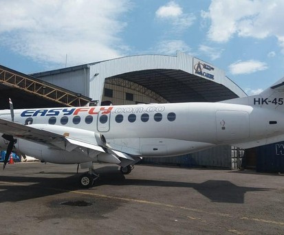 Easyfly ist in Kolumbien unterwegs.