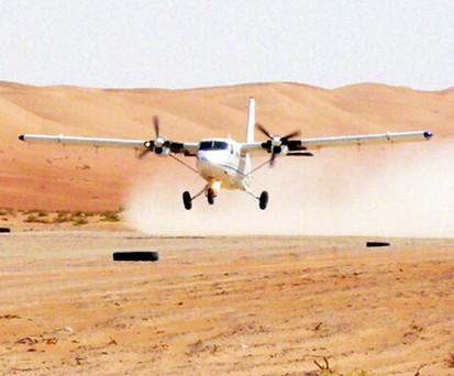 Twin Otter von Zimex Aviation: In Haiti im Einsatz.
