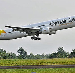 Boeing 767-300 der Camairco: Die einzige Maschine ist nun gegroundet.