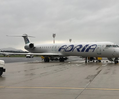 Einstiger Flieger von Adria Airways: Insolvenz seit Herbst 2019.