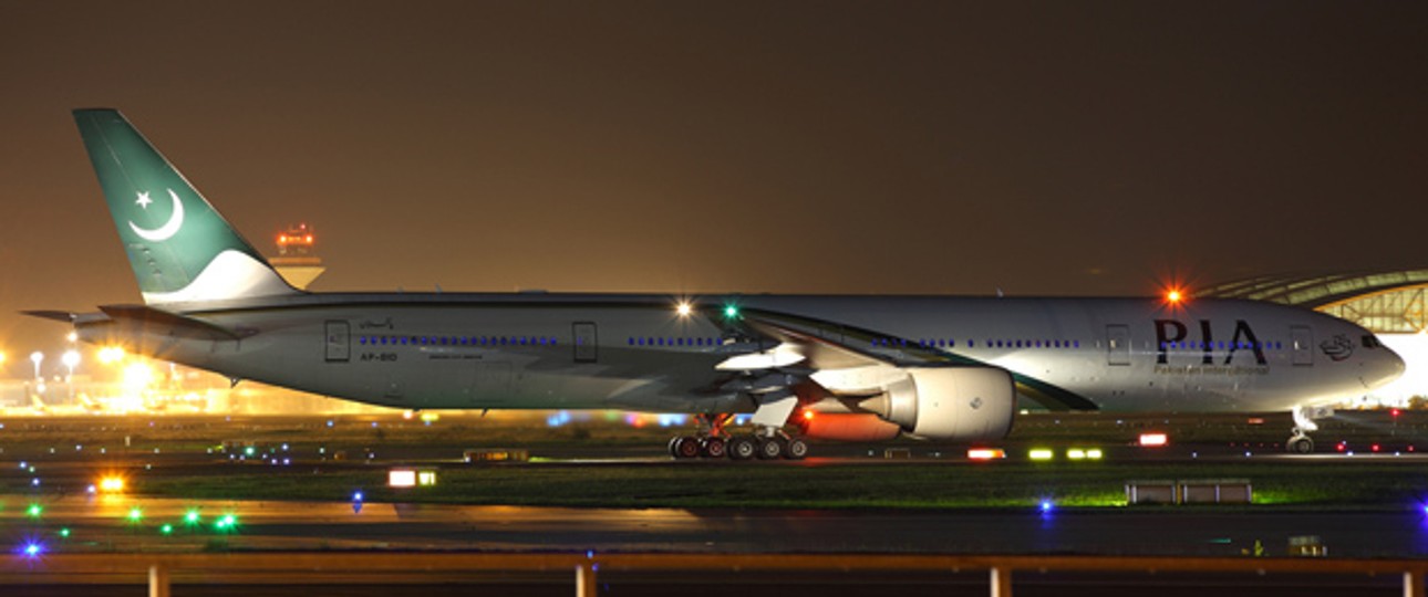 Boeing 777-300ER von PIA: Die Privatisierung soll die Servicequalität erhöhen.