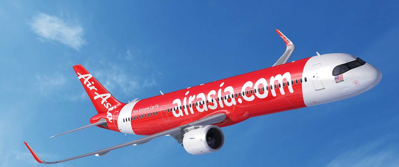 A321 XLR in den Farben von Air Asia: Airbus landet erneut einen Erfolg bei den Malaysiern.