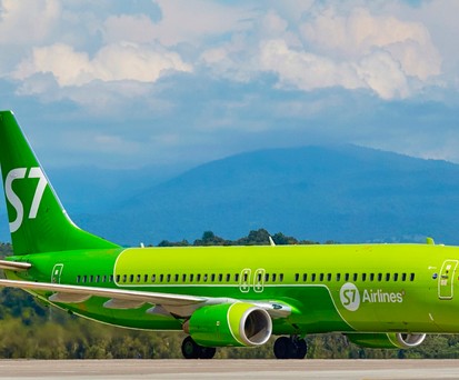 Boeing 737 von S7 Airlines: Die Fluglinie befürchtete das Schlimmste.