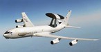 Boeing E-3A Sentry der Nato: Die Frühwarnflugzeuge des Militärbündnisses sind im deutschen Geilenkirchen stationiert.