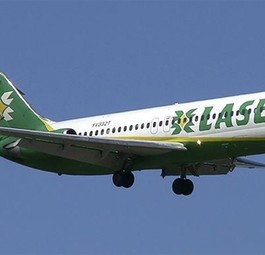 Flugzeug von Laser Airlines: Kommen künftig größere Jets dazu?
