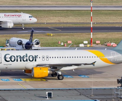 Jets von Eurowings und Lufthansa sowie Condor: Weniger Zusammenarbeit.